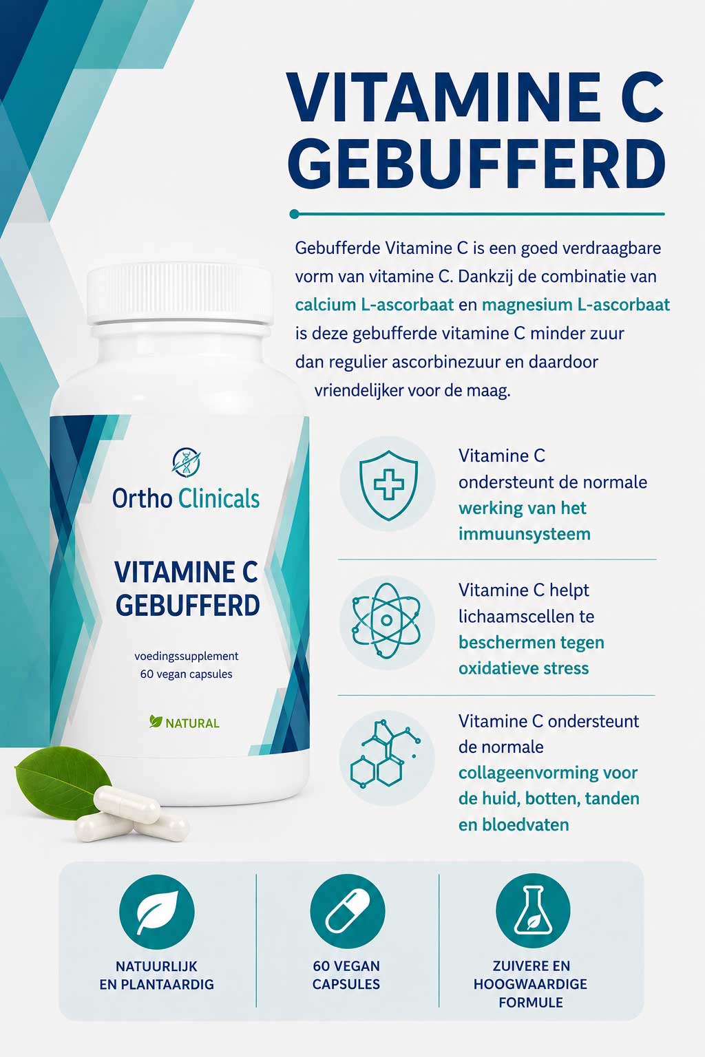 Gebufferde Vitamine C - 60 capsules
